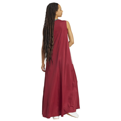 Adidas Γυναικείο φόρεμα House of Tiro Cut 3-Stripes Soft Mesh Long Dress